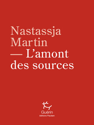 cover image of L'Amont des sources